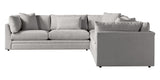 Dayo Fabric Gray | Camden Big Easy 3-Piece Sectional | Valley Ridge Furniture