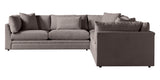 Dayo Fabric Mushroom | Camden Big Easy 3-Piece Sectional | Valley Ridge Furniture