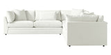 Dayo Fabric Snow | Camden Big Easy 3-Piece Sectional | Valley Ridge Furniture