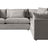 Vertual Fabric Almond | Camden Axel 3-Piece Sectional | Valley Ridge Furniture