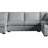 Vertual Fabric Ash | Camden 3-Piece Large Chaise Sectional | Valley Ridge Furniture