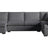 Vertual Fabric Steel | Camden 3-Piece Large Chaise Sectional | Valley Ridge Furniture