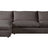 Plush Fabric Bark | Camden Sarah Sectional w/Chaise | Valley Ridge Furniture