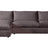 Plush Fabric Night | Camden Sarah Sectional w/Chaise | Valley Ridge Furniture