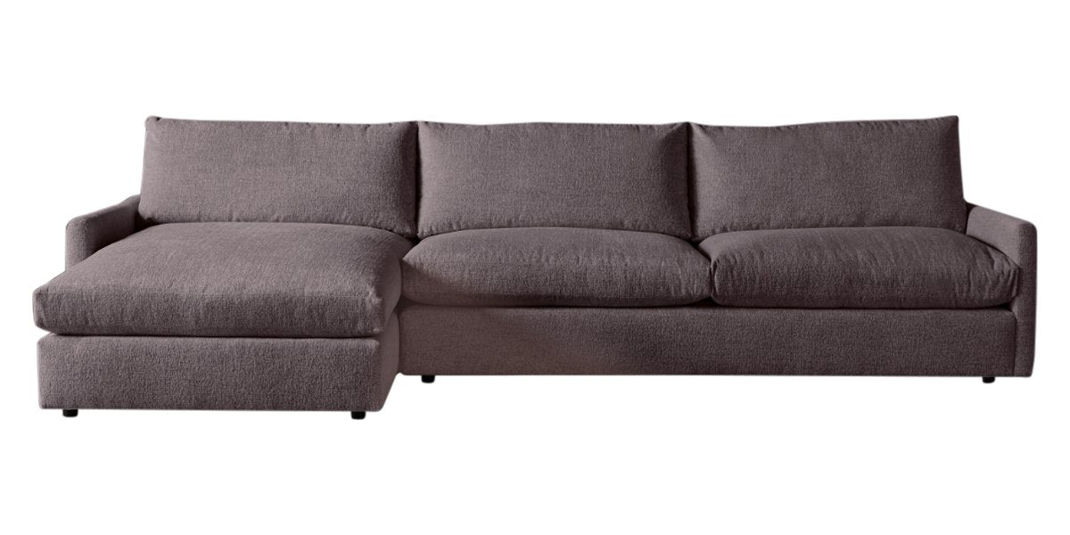 Plush Fabric Night | Camden Sarah Sectional w/Chaise | Valley Ridge Furniture