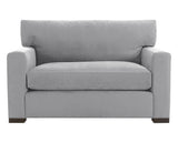 Vertual Fabric Ash with Fossil Hardwood | Camden Axel Chair & 1/2 | Valley Ridge Furniture