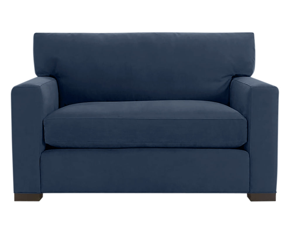 Vertual Fabric Ink with Fossil Hardwood | Camden Axel Chair & 1/2 | Valley Ridge Furniture