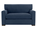 Vertual Fabric Ink with Fossil Hardwood | Camden Axel Chair & 1/2 | Valley Ridge Furniture