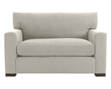 Vertual Fabric Linen with Fossil Hardwood | Camden Axel Chair & 1/2 | Valley Ridge Furniture