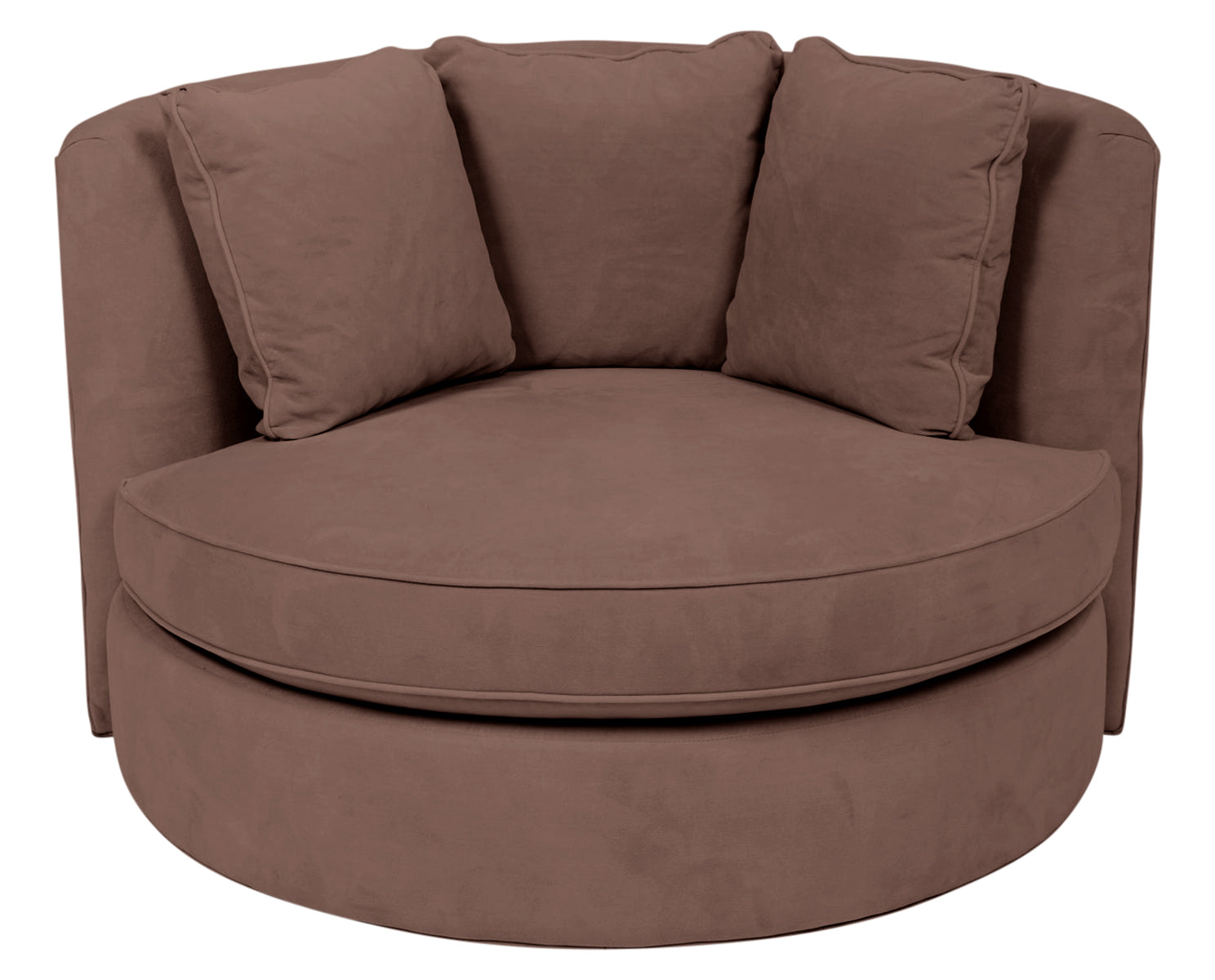 View Fabric Amethyst | Camden Cuddle Chair | Valley Ridge Furniture