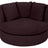 View Fabric Eggplant | Camden Cuddle Chair | Valley Ridge Furniture