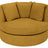 View Fabric Mustard | Camden Cuddle Chair | Valley Ridge Furniture