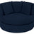 View Fabric Indigo | Camden Cuddle Chair | Valley Ridge Furniture