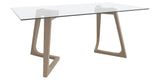 Small Size | Canadel Modern 4072 Dining Table with MN Base | Valley Ridge Furniture