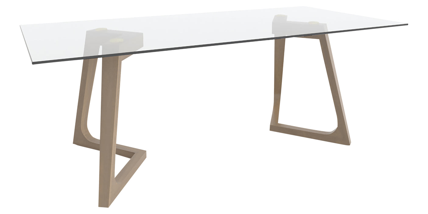Large Size | Canadel Modern 4072 Dining Table with MN Base | Valley Ridge Furniture