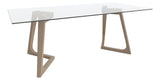 Large Size | Canadel Modern 4072 Dining Table with MN Base | Valley Ridge Furniture
