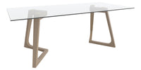 Large Size | Canadel Modern 4072 Dining Table with MN Base | Valley Ridge Furniture