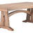 Table as Shown | Cardinal Woodcraft Golden Gate Dining Table | Valley Ridge Furniture
