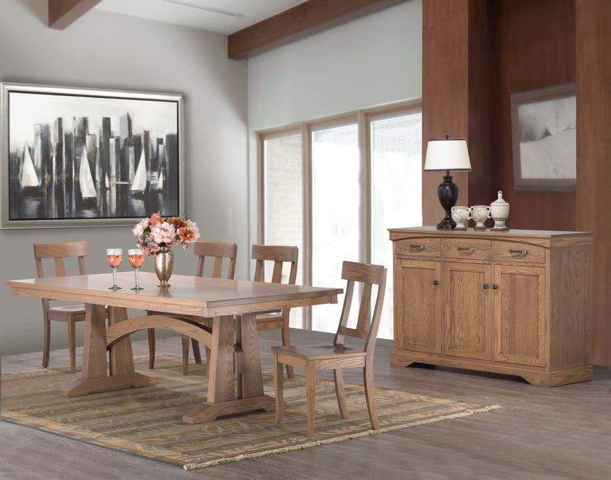 Sideboard as Shown | Cardinal Woodcraft Ellis Sideboard | Valley Ridge Furniture