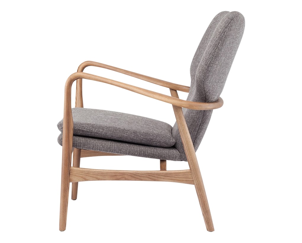 Nuevo Fabric Medium Grey | Nuevo Living Patrik Chair | Valley Ridge Furniture