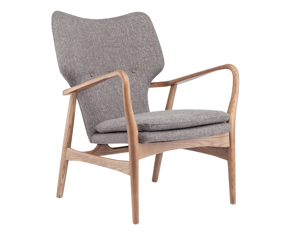 Nuevo Fabric Medium Grey | Nuevo Living Patrik Chair | Valley Ridge Furniture