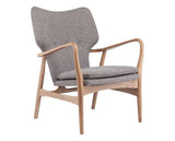 Nuevo Fabric Medium Grey | Nuevo Living Patrik Chair | Valley Ridge Furniture