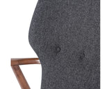 Nuevo Fabric Dark Grey Wool | Nuevo Living Patrik Chair | Valley Ridge Furniture