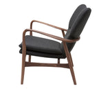 Nuevo Fabric Dark Grey Wool | Nuevo Living Patrik Chair | Valley Ridge Furniture