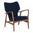 Nuevo Fabric True Blue | Nuevo Living Patrik Chair | Valley Ridge Furniture