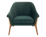 Nuevo Fabric Emerald Green | Nuevo Living Charlize Chair | Valley Ridge Furniture