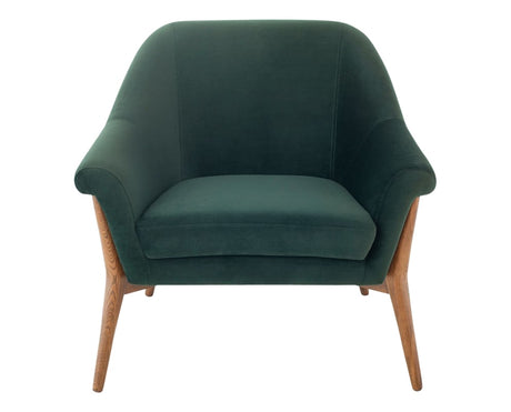 Nuevo Fabric Emerald Green | Nuevo Living Charlize Chair | Valley Ridge Furniture