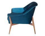 Nuevo Fabric Midnight Blue | Nuevo Living Charlize Chair | Valley Ridge Furniture