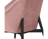 Nuevo Fabric Dusty Rose | Nuevo Living Charlize Chair | Valley Ridge Furniture