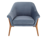 Nuevo Fabric Dusty Blue | Nuevo Living Charlize Chair | Valley Ridge Furniture