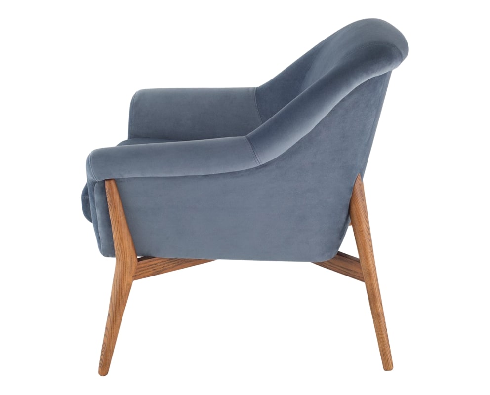 Nuevo Fabric Dusty Blue | Nuevo Living Charlize Chair | Valley Ridge Furniture