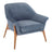Nuevo Fabric Dusty Blue | Nuevo Living Charlize Chair | Valley Ridge Furniture