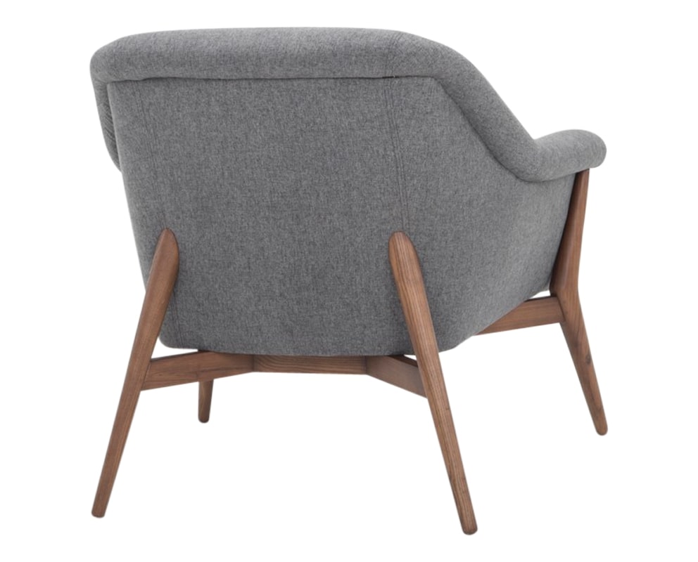Nuevo Fabric Shale Grey | Nuevo Living Charlize Chair | Valley Ridge Furniture