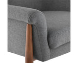 Nuevo Fabric Shale Grey | Nuevo Living Charlize Chair | Valley Ridge Furniture