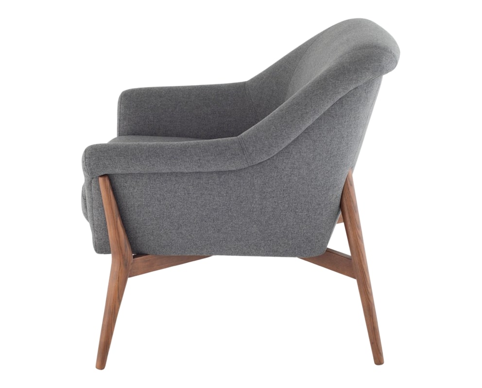 Nuevo Fabric Shale Grey | Nuevo Living Charlize Chair | Valley Ridge Furniture