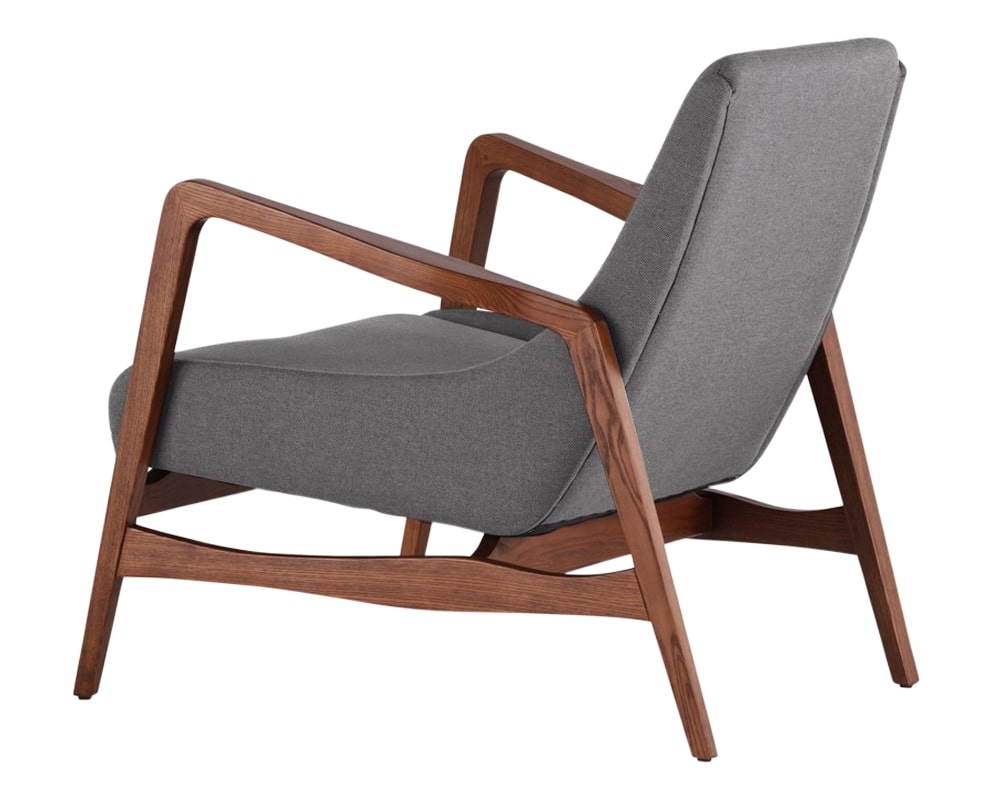 Nuevo Fabric Shale Grey | Nuevo Living Enzo Chair | Valley Ridge Furniture