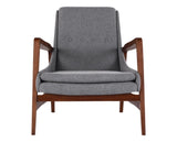 Nuevo Fabric Shale Grey | Nuevo Living Enzo Chair | Valley Ridge Furniture