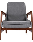 Nuevo Fabric Shale Grey | Nuevo Living Enzo Chair | Valley Ridge Furniture