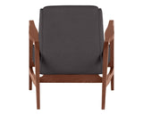 Nuevo Fabric Ash Grey | Nuevo Living Enzo Chair | Valley Ridge Furniture