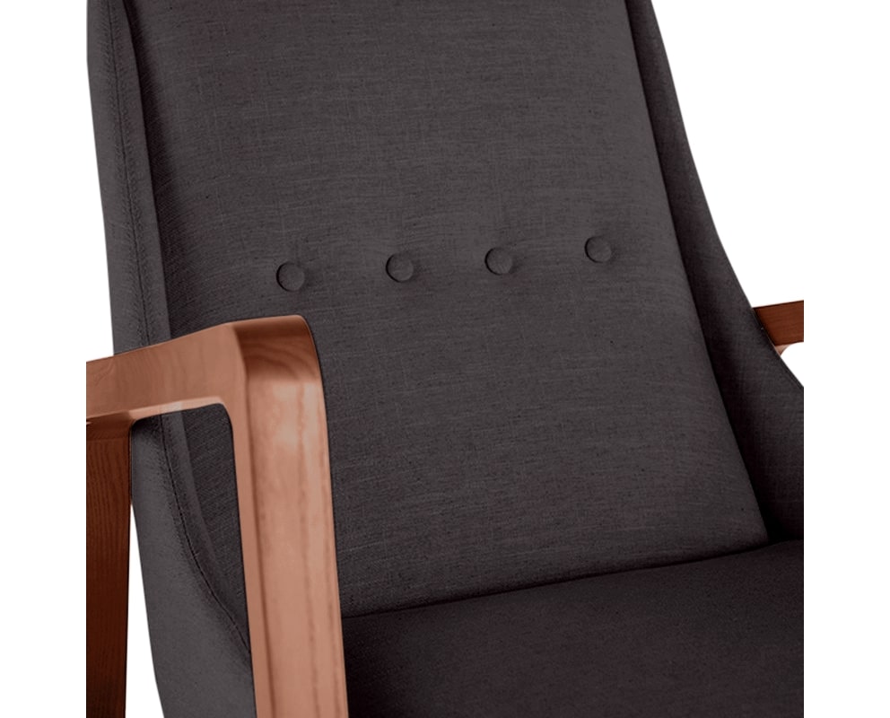 Nuevo Fabric Ash Grey | Nuevo Living Enzo Chair | Valley Ridge Furniture