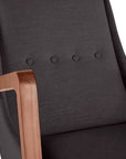 Nuevo Fabric Ash Grey | Nuevo Living Enzo Chair | Valley Ridge Furniture