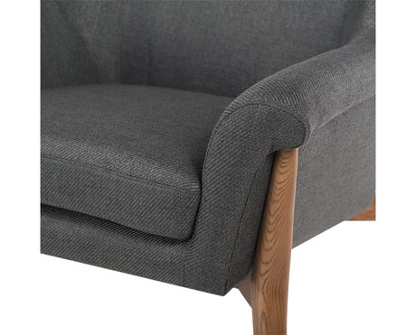 Nuevo Fabric Storm Grey | Nuevo Living Charlize Chair | Valley Ridge Furniture