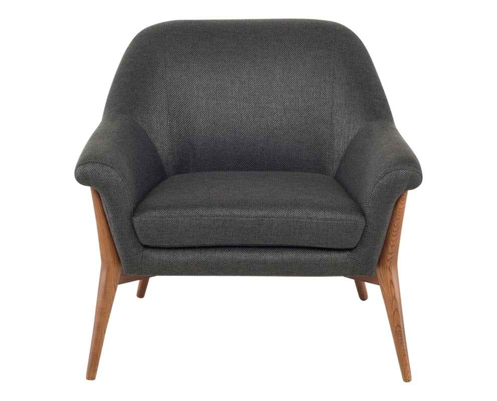 Nuevo Fabric Storm Grey | Nuevo Living Charlize Chair | Valley Ridge Furniture
