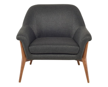 Nuevo Fabric Storm Grey | Nuevo Living Charlize Chair | Valley Ridge Furniture