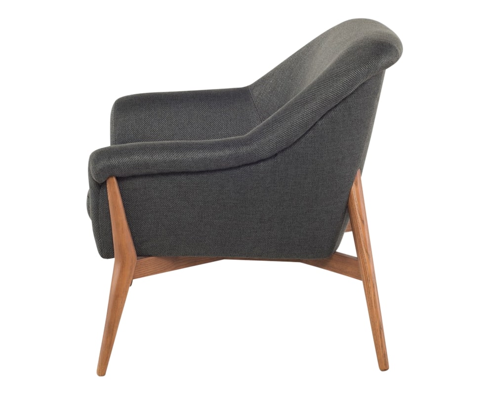 Nuevo Fabric Storm Grey | Nuevo Living Charlize Chair | Valley Ridge Furniture