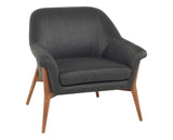 Nuevo Fabric Storm Grey | Nuevo Living Charlize Chair | Valley Ridge Furniture
